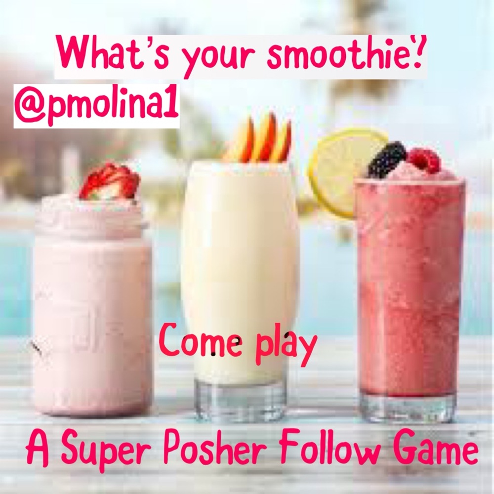 Smoothie up please share tag post ur closet 🍓🍒